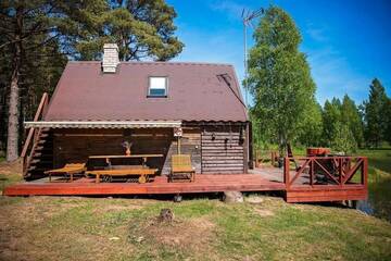 Фото номера Дом с 1 спальней Лоджи Rehe Holiday Home г. Rootsiküla 23